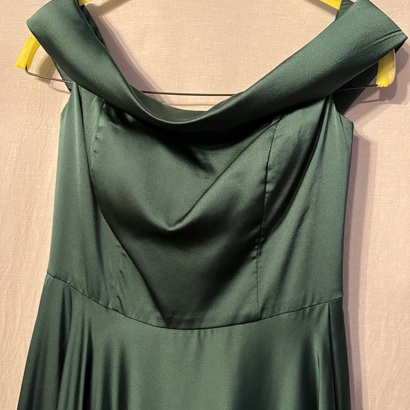 Prom / Winter Festival / Christmas Dress - Green - Picture 6 of 6